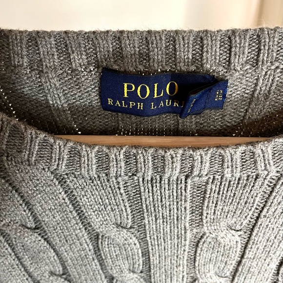Ralph Lauren Cable-Knit Cotton Sweater - Picture 2 of 3